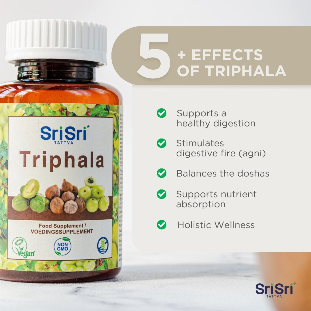 Triphala-tabletten | 60 tabletten