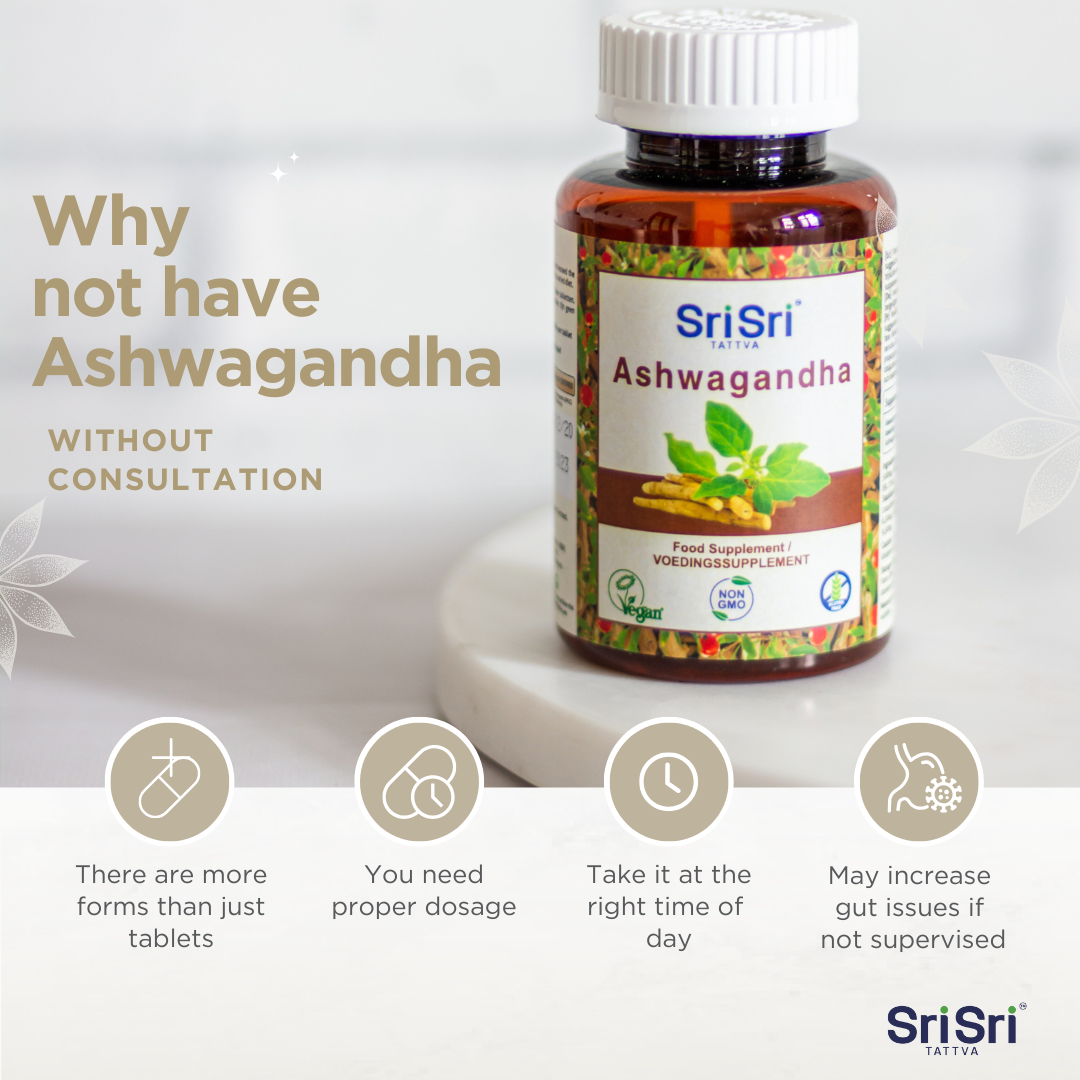 Ashwagandha-Tabletten | Indischer Ginseng | Mit reinem Ashwagandha-Pulver | Prämie | vegan | 60 Tabletten
