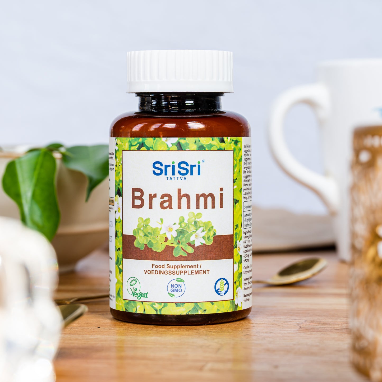 Brahmi Tablets | 60 Tablets | Made up of pure Brahmi Bacopa powder | Memory Plant