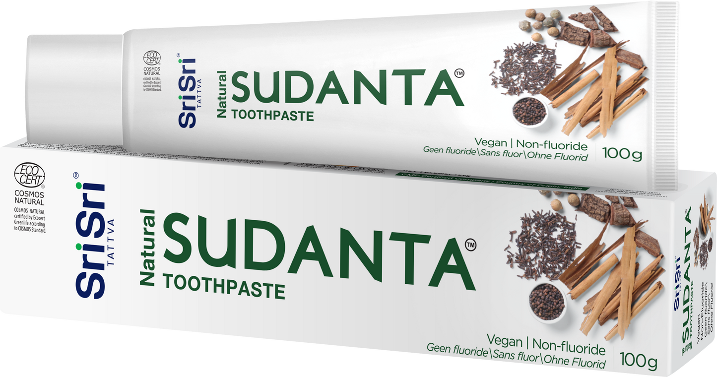 ECOCERT Sudanta Toothpaste 100g | Ayurvedic Dental Care