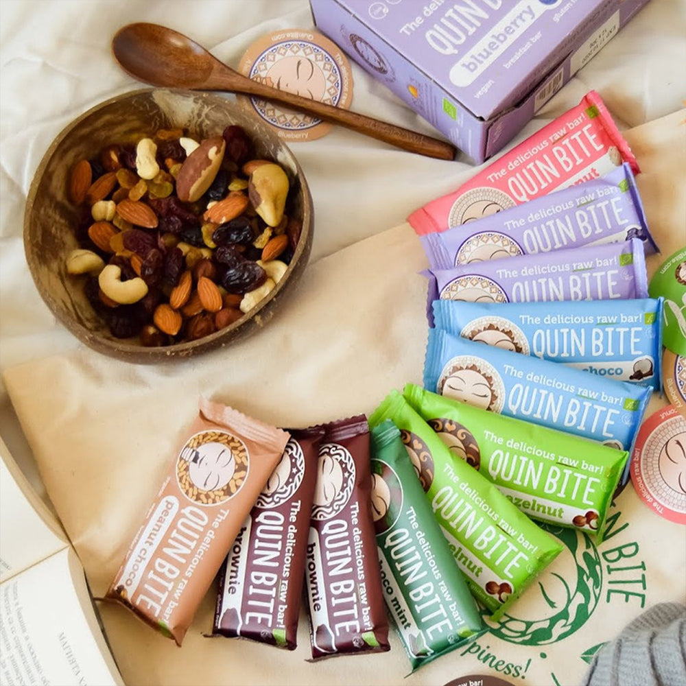 Quin Bite Bio Brownie | Rauwe reep