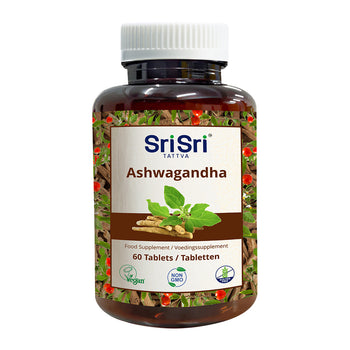 Ashwagandha-Tabletten | Indischer Ginseng | Mit reinem Ashwagandha-Pulver | Prämie | veganistisch | 60 Tabletten