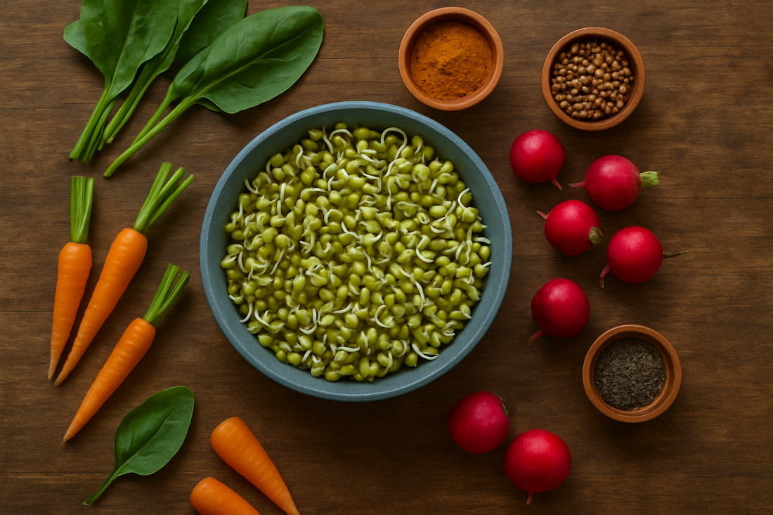 Spring’s Nutrient Kick‑Starter: Easy Sprouted Mung Beans 🌱