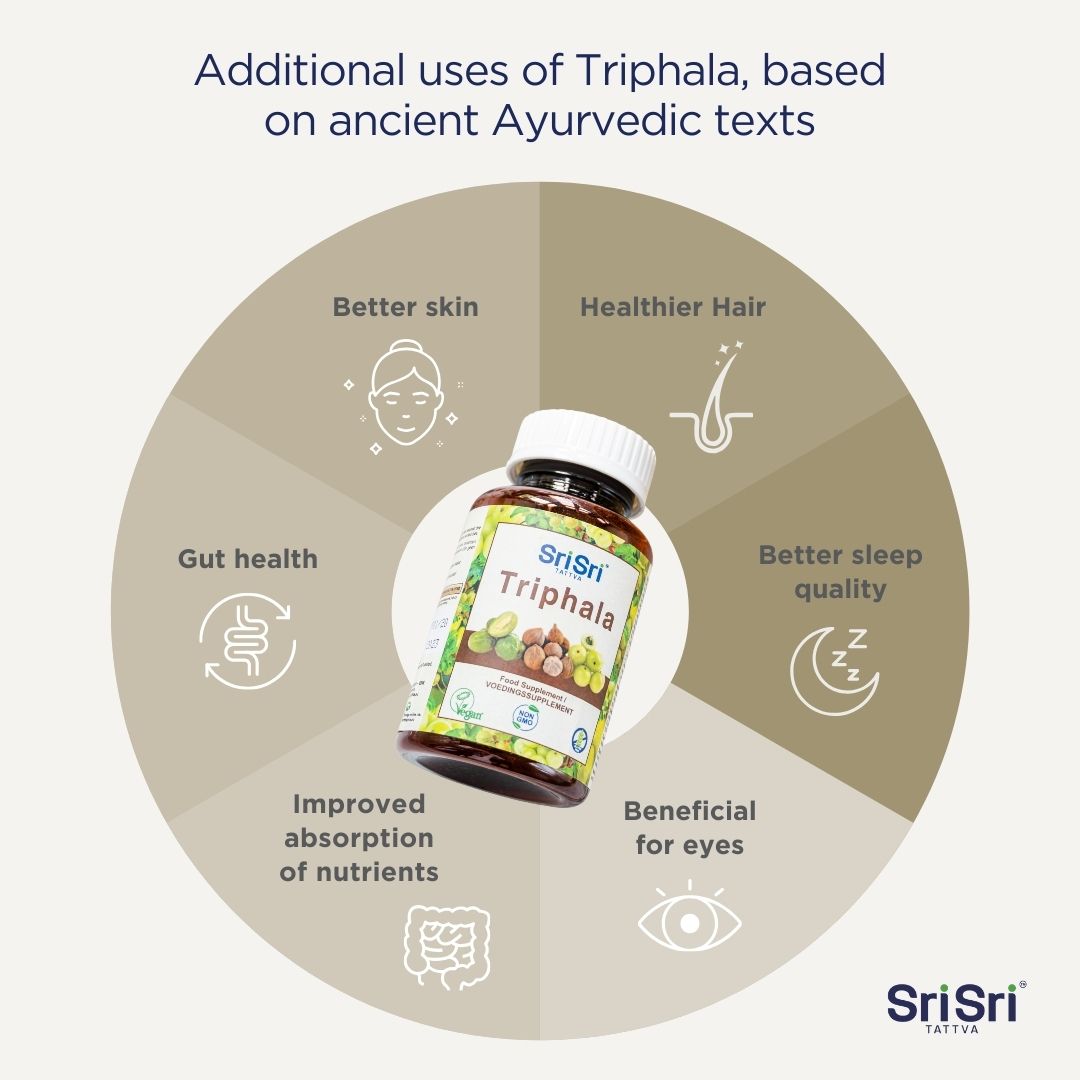Triphala-tabletten | 60 tabletten