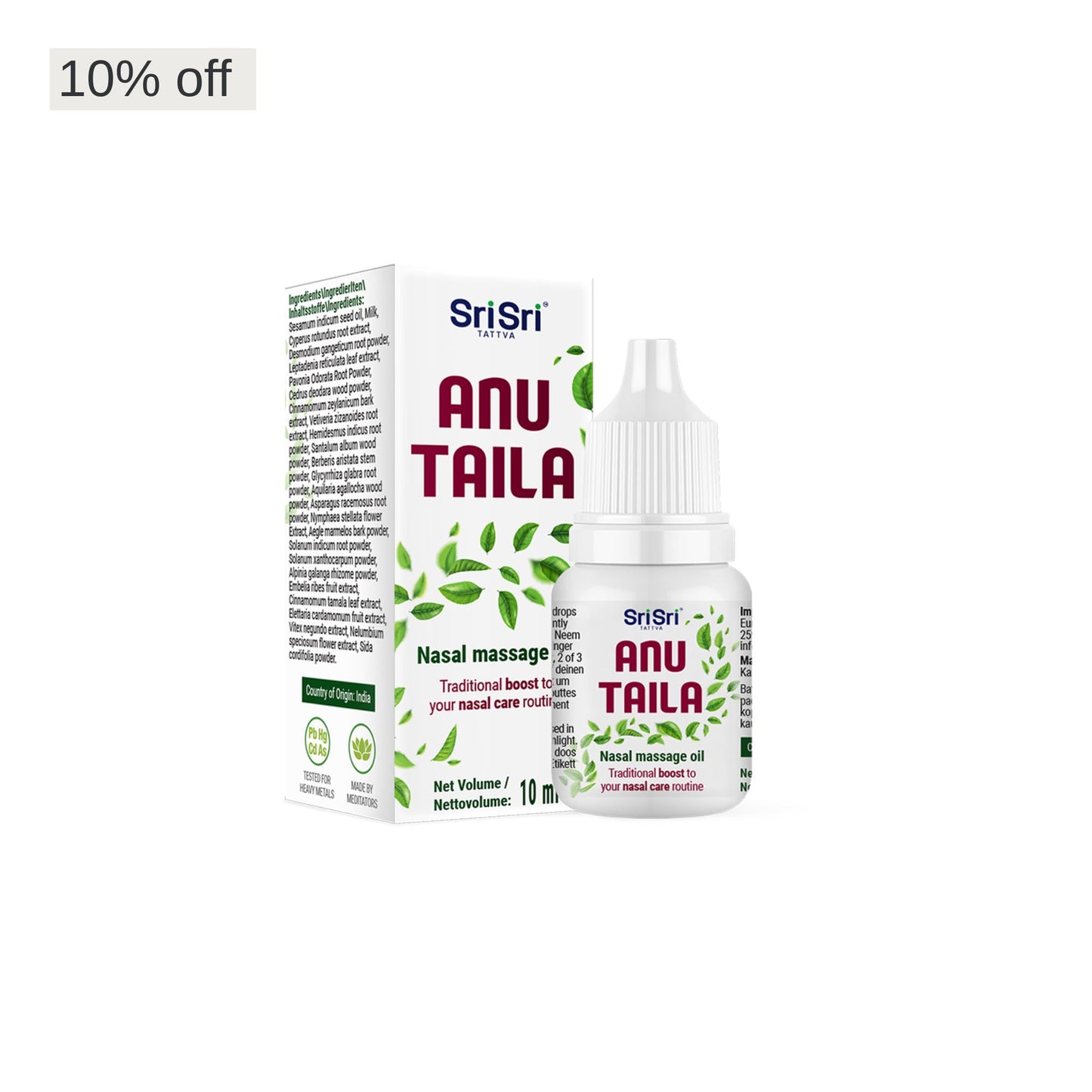 Anu Taila Nasal Drops | 10ml