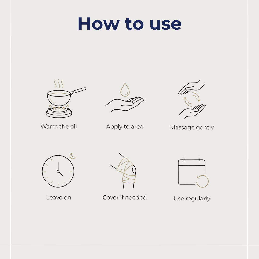 Relaxing Massage and Body Oil