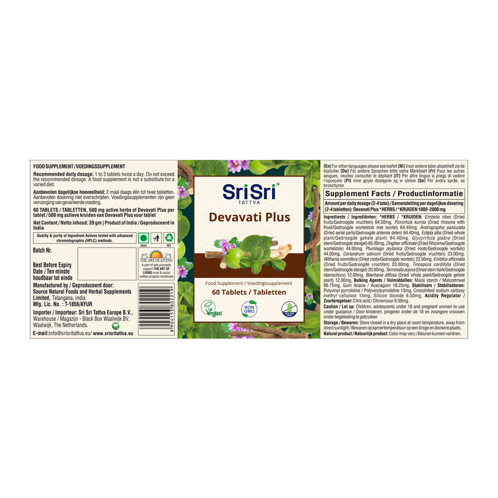 Deva Vati-tabletten | 60 tabletten