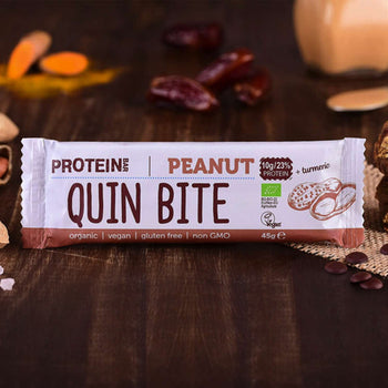 Quin Bite Bio Protein Bar - Peanut
