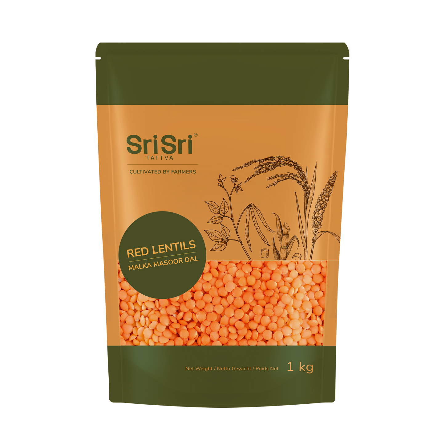 Rote Linsen 1kg