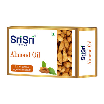 Almond Oil Vegetarian Capsules | 500mg