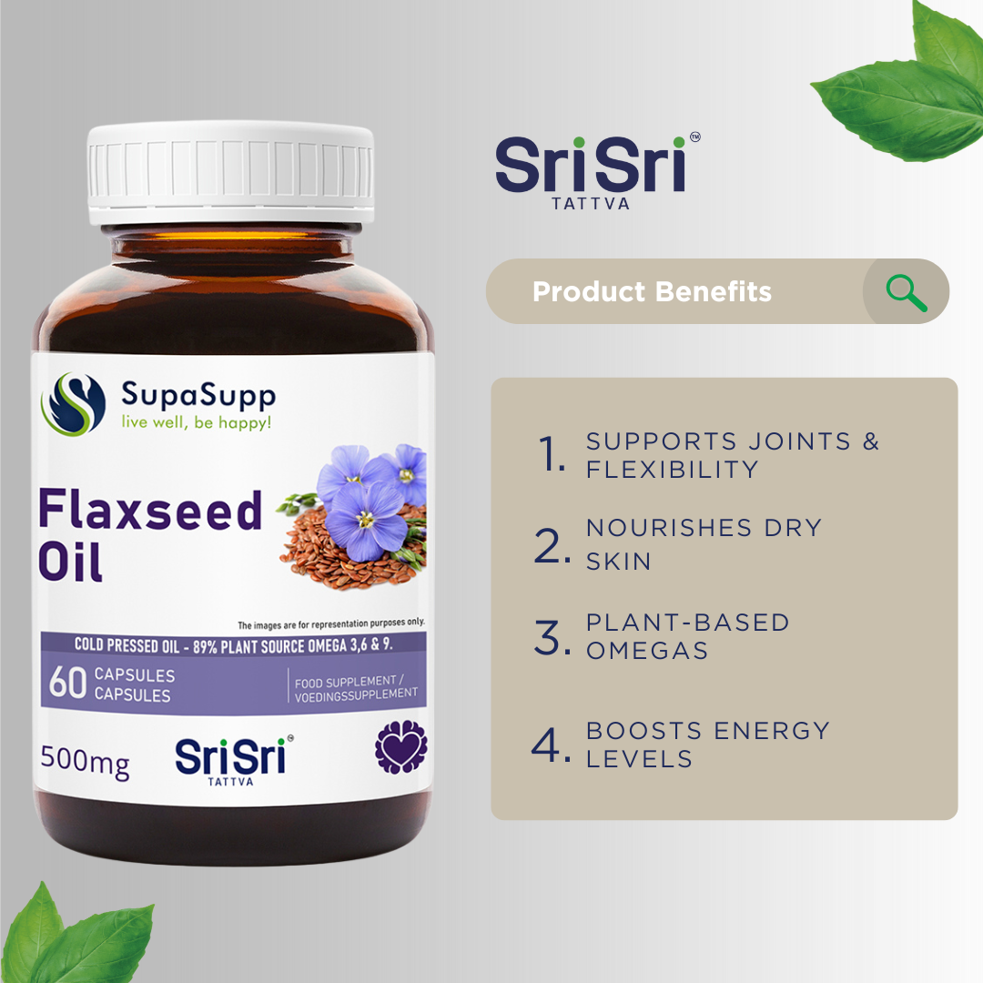Omega 3,6,9 - Flaxseed Oil | 500mg