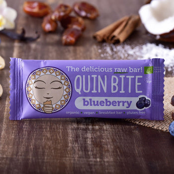 Quin Bite Bio Blueberry | Raw Bar