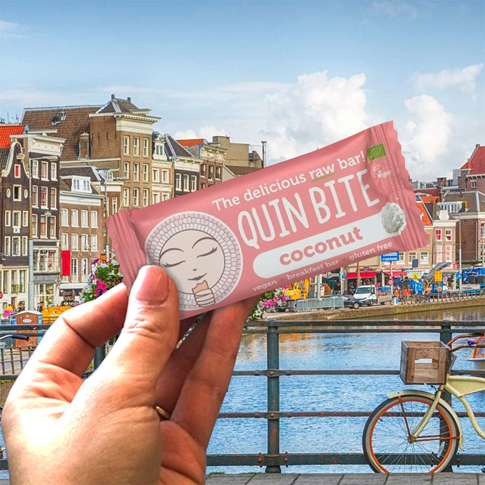 Quin Bite Bio Kokosnuss | Rohe Riegel