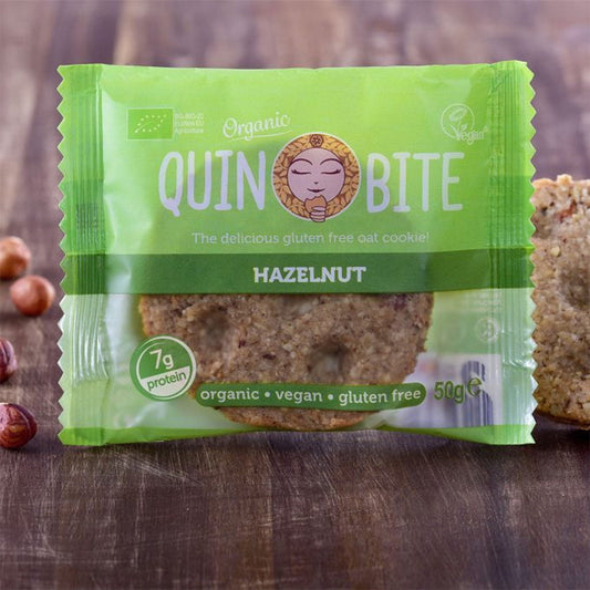 Quin Bite Bio Hazelnootkoekjes
